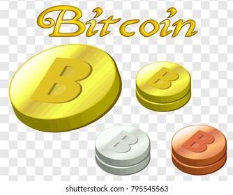 Bit coin set.eps
This is a vector illustration.