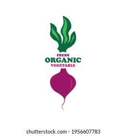 bit design logo vector. bit vegetable vector