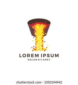 bit foundry bitmap digital logo vector download