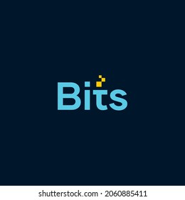Bit Technology Simple Logo Template