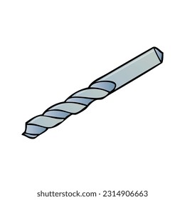 bit vector illustration,isolated on white background,top view