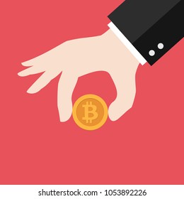bitcoin activity vector design