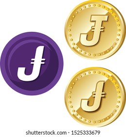 bitcoin alphabet money logo goldcoin