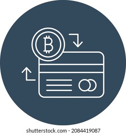 Bitcoin Atm Isolated Vector icon which can easily modify or edit

