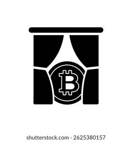 Bitcoin Behind Rising Curtain – Cryptocurrency and Market Unveiling