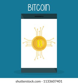 bitcoin business with smartphone