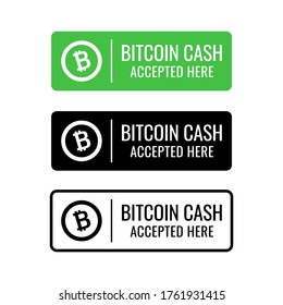 Bitcoin Bargeld Symbol. Vektorgrafik. Konzept.