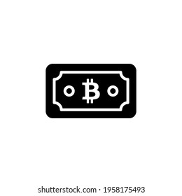 Bitcoin Cash icon in vector. Logotype