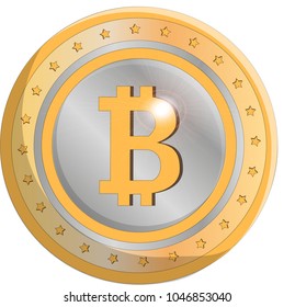 bitcoin, coin, wealth