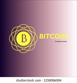 Bitcoin Concept, Cryptocurrency Design, Block chain