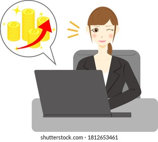 Vector de gráfico de caída de bitcoin. Aumento del precio de bitcoin.