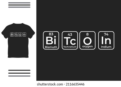 Bitcoin crypto t shirt design