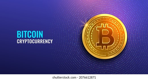 Antecedentes de criptodivisa de Bitcoin, Intercambio digital de dinero de la tecnología Blockchain, minería de criptodivisa e ilustración del vector financiero.