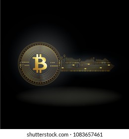 Bitcoin Cryptocurrency Coin Private Key
