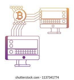 bitcoin cryptocurrency desgin