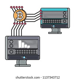bitcoin cryptocurrency desgin