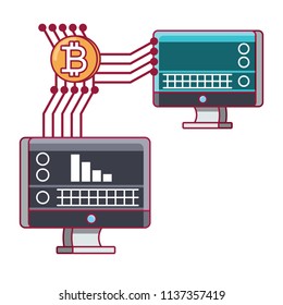 bitcoin cryptocurrency desgin