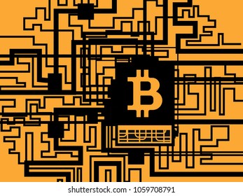 Bitcoin cryptocurrency digital payment system