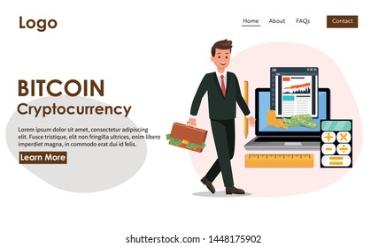 bitcoin cryptocurrency flat design This set can be used in graphic designing, web design, flyers, banner, advertisement  and other related projects, hold this pack. - Vector - Vector