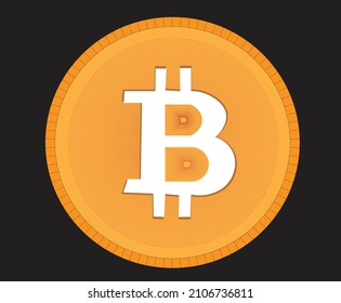 criptodivisa de Bitcoin imagen de alta calidad con un diseño impresionante