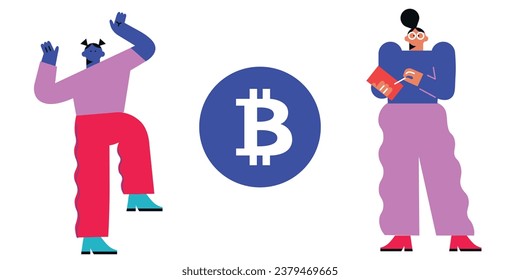 Bitcoin, cryptocurrency mining, finance, digital money market, crypto coin wallet, crypto exchange. Online job. Bitcoin cryptocurrency concept background.