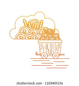 bitcoin cryptocurrency set icons