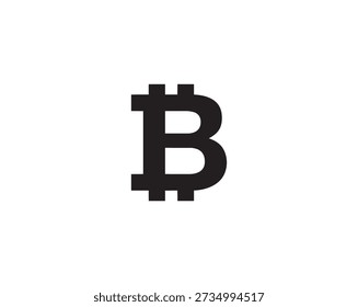 Icono de símbolo de criptomoneda de Bitcoin en formato de Vector limpio. Adecuado para proyectos de blockchain, App de tecnología financiera, pagos digitales, plataformas de criptomonedas, presentaciones financieras y diseño de interfaz de usuario moderno.
