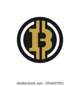 Design des Bitcoin-Währungskreislogos