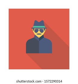 bitcoin & Currency flat icons for avatar  & agent 