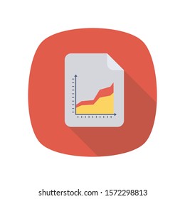 bitcoin & Currency flat icons for chart  & report 