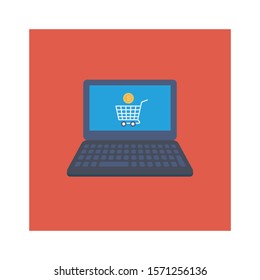 bitcoin & Currency flat icons for crypto & currency 