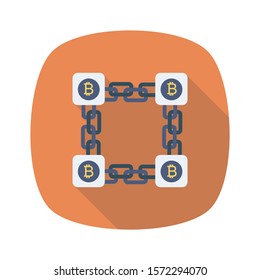bitcoin & Currency flat icons for bitcoin  & Crypto