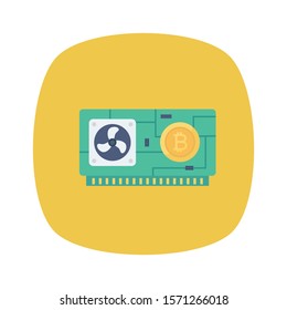 bitcoin & Currency flat icons for bitcoin  & Cryptocurrency 