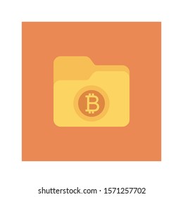 bitcoin & Currency flat icons for bitcoin  & directory 
