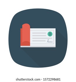 bitcoin & Currency flat icons for pay  & bitcoin 