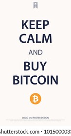 bitcoin currency icon and poster design. vector digital money logo. blockchain technology based  symbol and virtual payments logotype