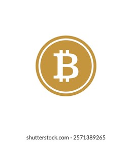 Bitcoin Currency Money Vector Template