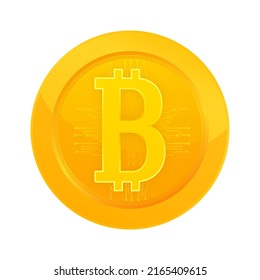 Billetera digital Bitcoin. Moneda criptográfica, moneda criptográfica. Intercambio de bitcoin