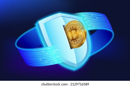 Bitcoin digital wallet Protected by digital encryption and nodes from around the world help verify transactions.