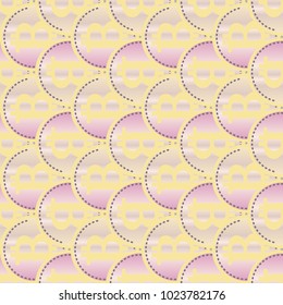 Bitcoin electronic coins seamless pattern for background.