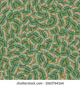 Bitcoin electronic coins seamless pattern for background.