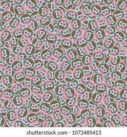 Bitcoin electronic coins seamless pattern for background.