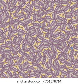 Bitcoin electronic coins seamless pattern for background.