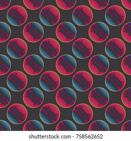 Bitcoin electronic coins seamless pattern for background.