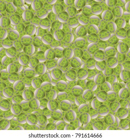 Bitcoin electronic coins seamless pattern for background.