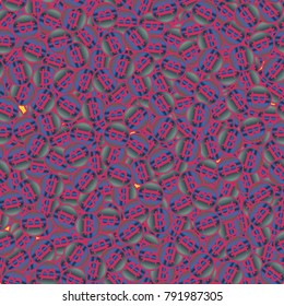 Bitcoin electronic coins seamless pattern for background.