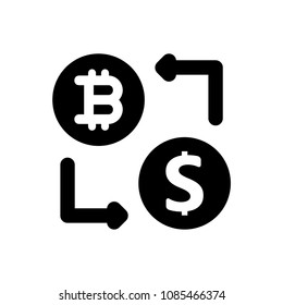 Bitcoin Exchange Icon