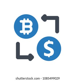 Bitcoin Exchange Icon