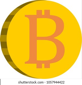 Bitcoin gold coin