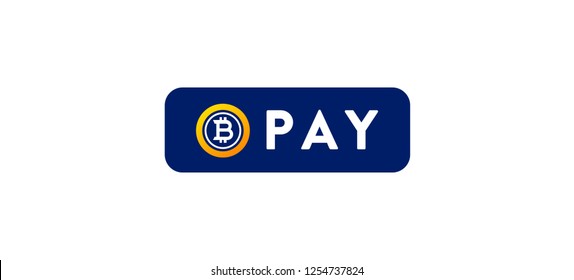 Bitcoin Gold cryptocurrency vector illustration isolated